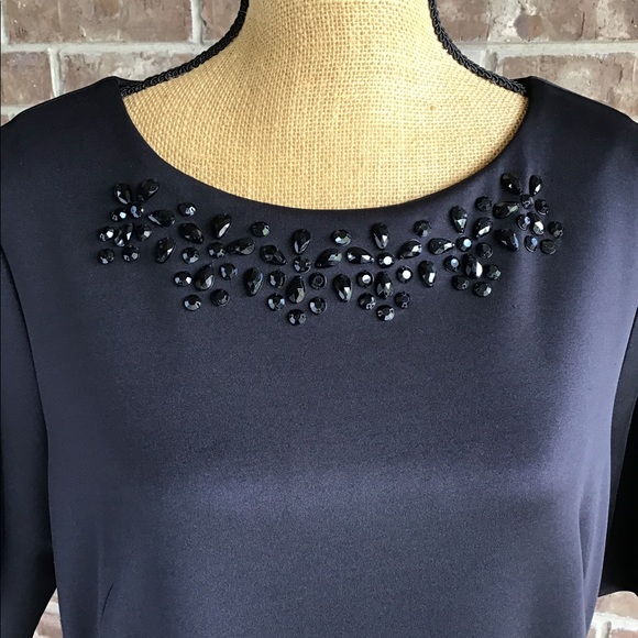 Cynthia Rowley Jeweled Sheath Dress - Picture 2 of 8